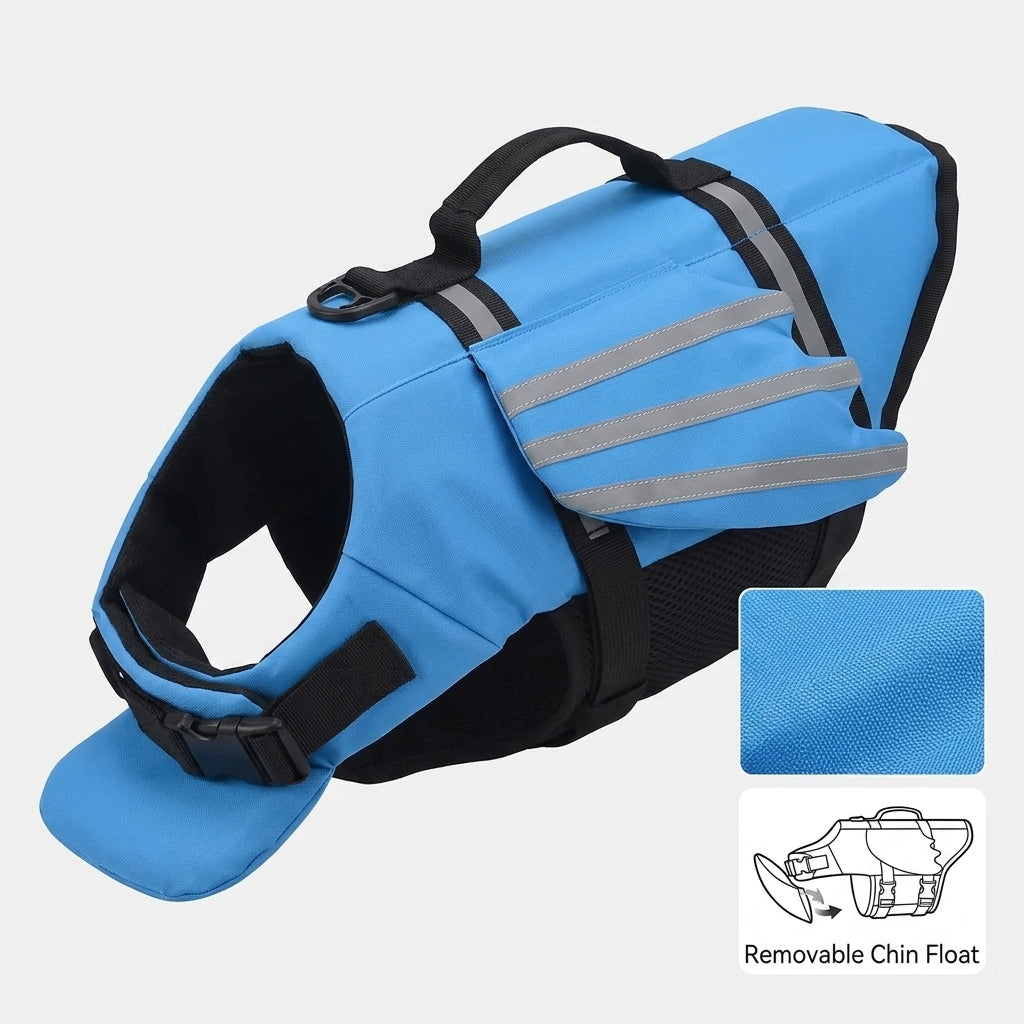 Pet Life Jacket with Chin Float