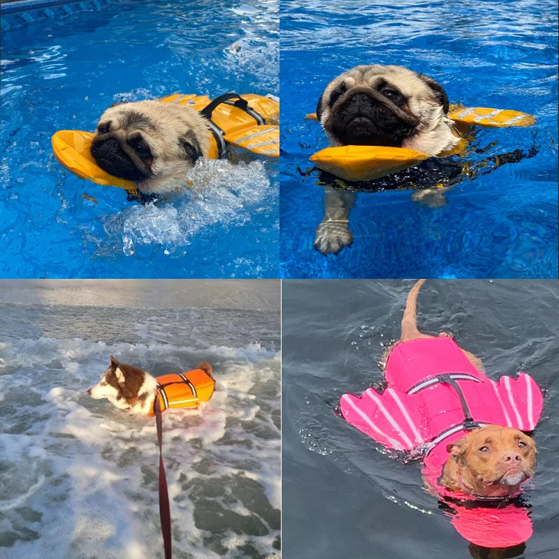 Pet Life Jacket with Chin Float
